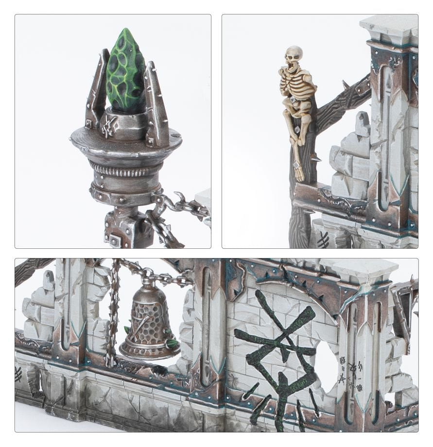 Warhammer Age of Sigmar: Ultimate Starter Set – Spearhead Starter Box with Stormcast Eternals & Skaven, 37 Push-Fit Miniatures, Gaming Mat, Dice &