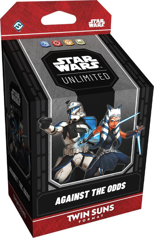 Star Wars Unlimited Twin Suns Against The Odds Card Game Set