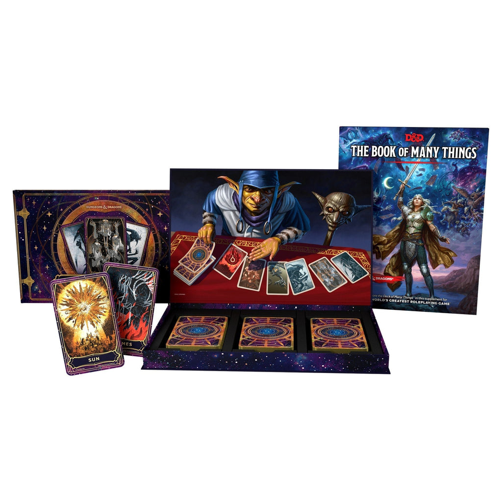 Dungeons & Dragons the Deck of Many Things - 5E Includes the Book of Many Things