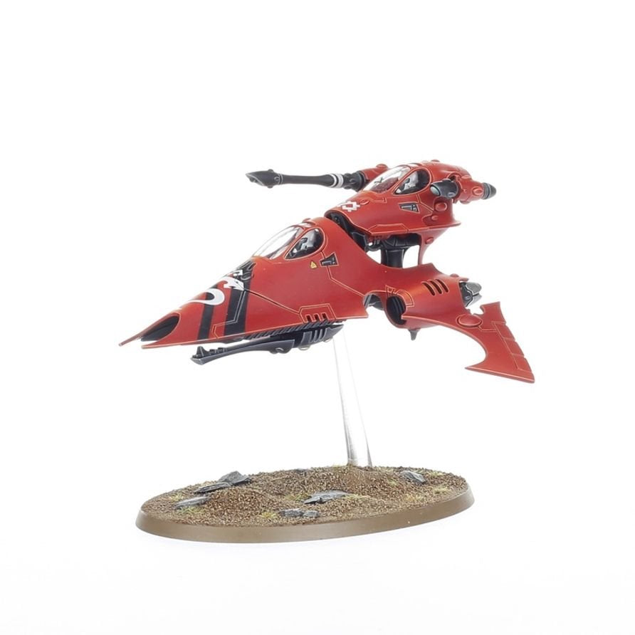 Warhammer 40,000 Aeldari Vyper / Starfang Plastic Model Kit – Customizable Fast Attack Skimmer Vehicle with Weapon Options, Transfer Sheet & Citadel