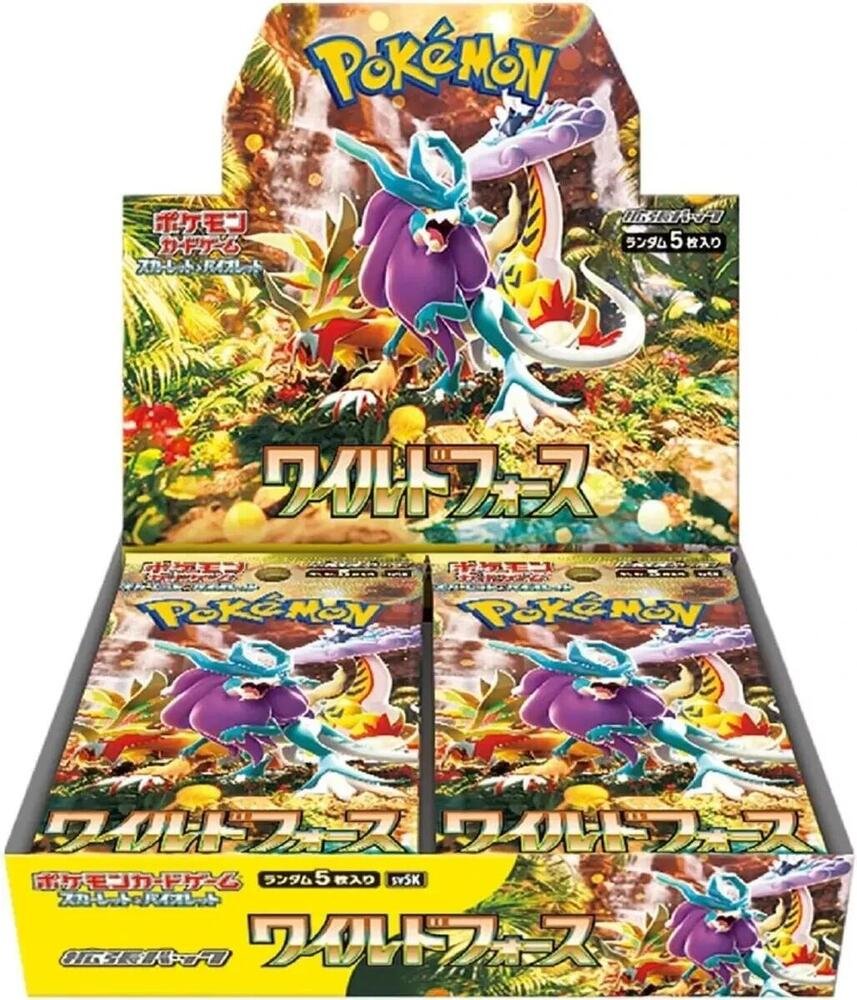 Pokémon TCG Wild Force SV5K Japanese Booster Box