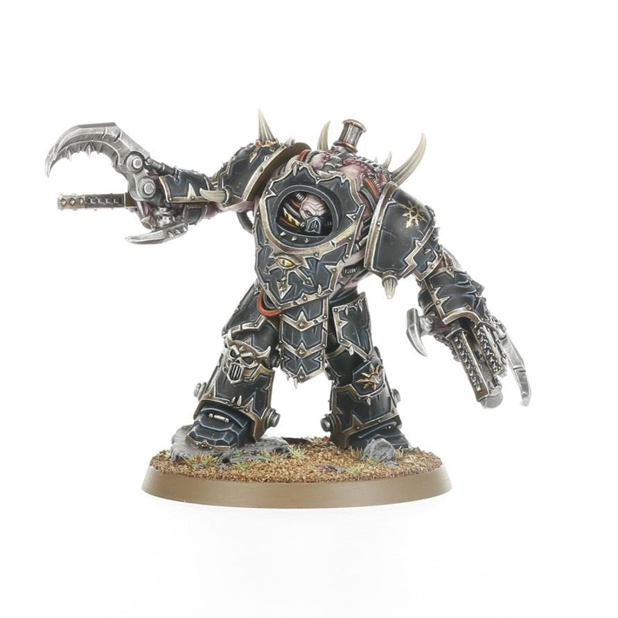 Warhammer 40,000 Chaos Space Marines Mutilators – 3 Multipart Plastic Miniatures with Interchangeable Weapons, Chaos Space Marines Army Unit, Citadel
