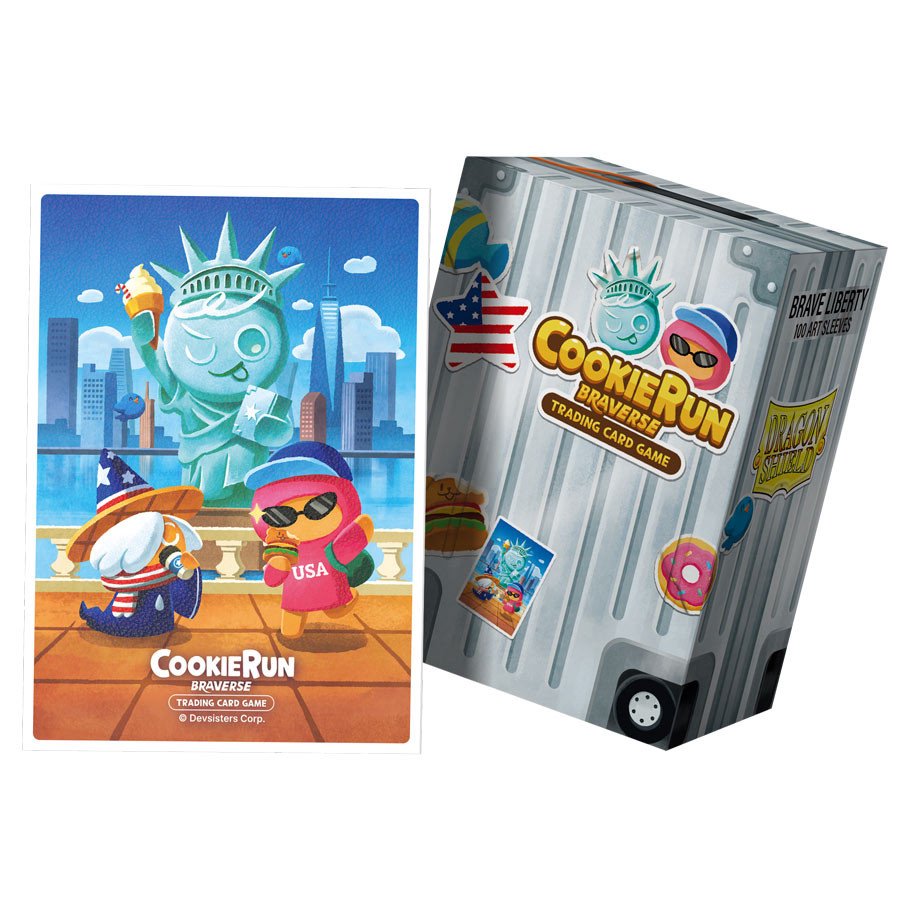 Cookie Run Brave Liberty Deck Protectors (Preorder)