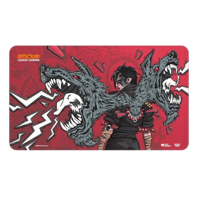 Riftbound League of Legends TCG Unleashed Vi Art Playmat Trading Card Game Mat (Preorder)