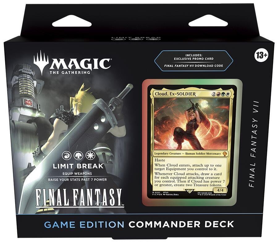 MTG Final Fantasy Commander Deck Limit Break (Game Edition) - Magic: The Gathering TCG