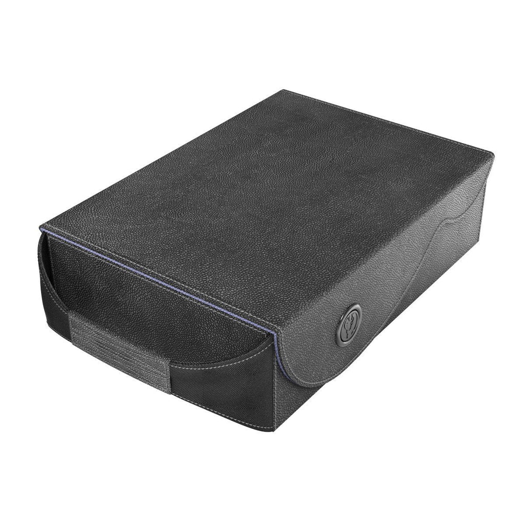 Dragon Shield Dragon Vault Black & Lilac Deck Box Storage Case with Dragon Lock Magnetic System for Trading Card Games, Premium Card Organizer