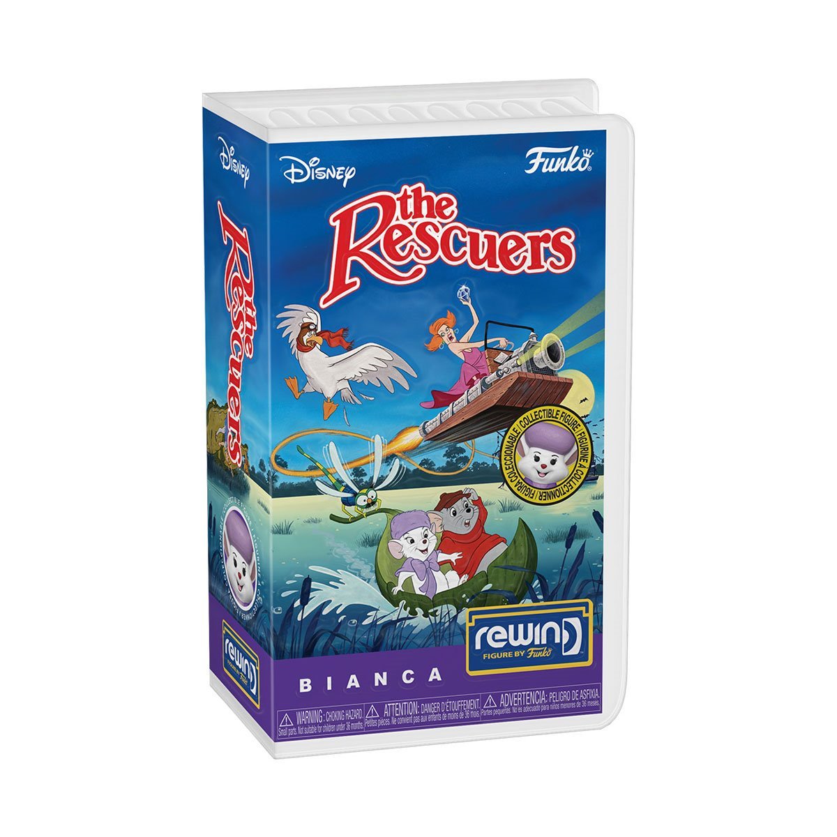 Bianca Funko Rewind Disney The Rescuers - Approx. 3" Collectible Vinyl Figure with Case
