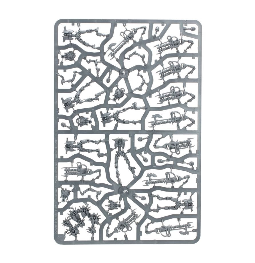 Warhammer 40K Combat Patrol Necrons Army Box Set – Games Workshop Warhammer 40,000 Miniatures Kit Featuring Necron Warriors, Canoptek Constructs &