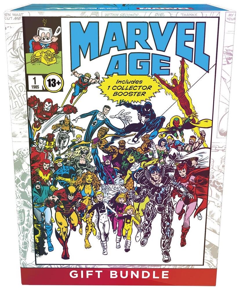 MTG Marvel Super Heroes Gift Bundle - Magic: The Gathering Play & Collector Boosters, Foil Promo Card, Full-Art Lands, Life Counter, Collector Booster