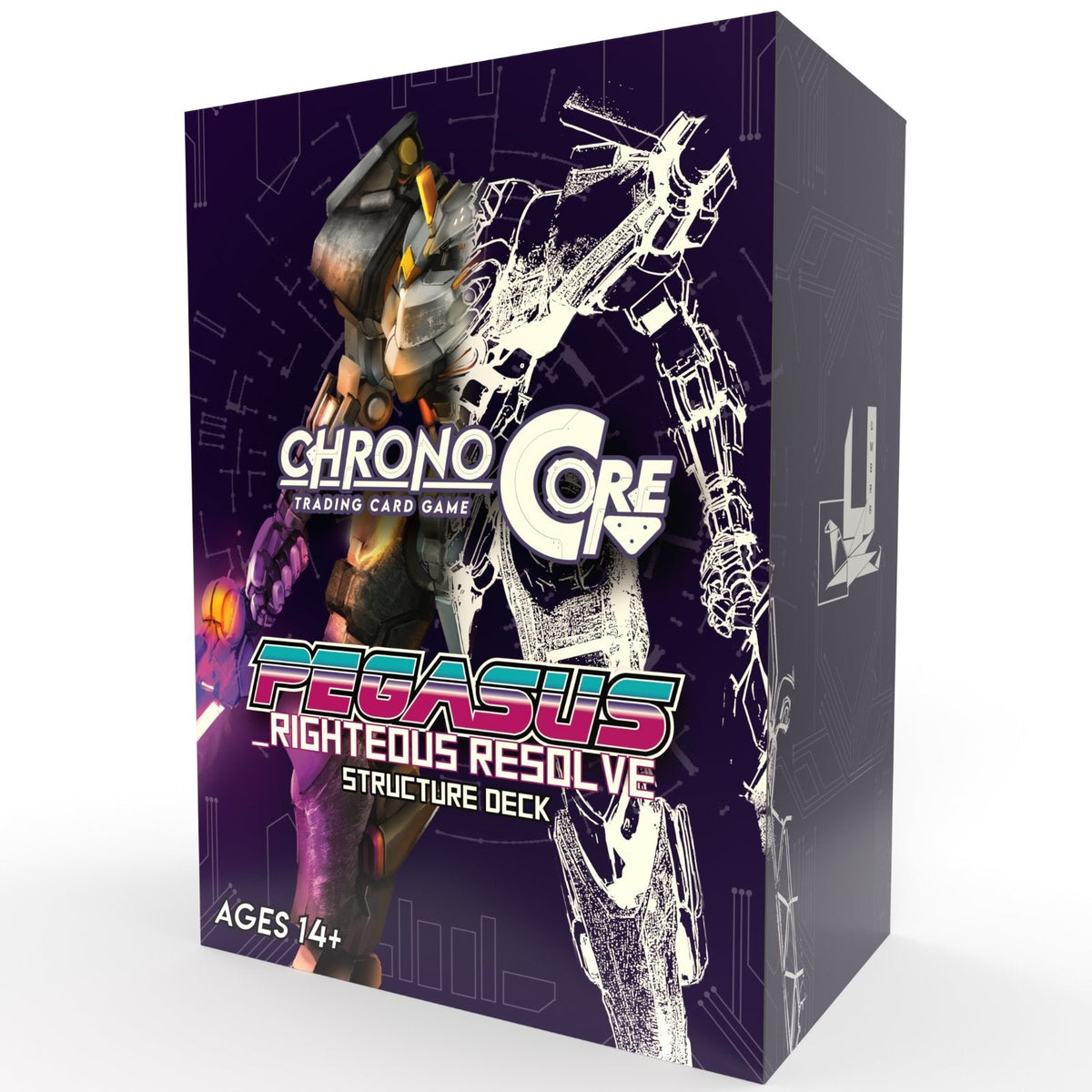 Chrono Core TCG: SD02 Pegasus – Righteous Resolve Structure Deck (Preorder)