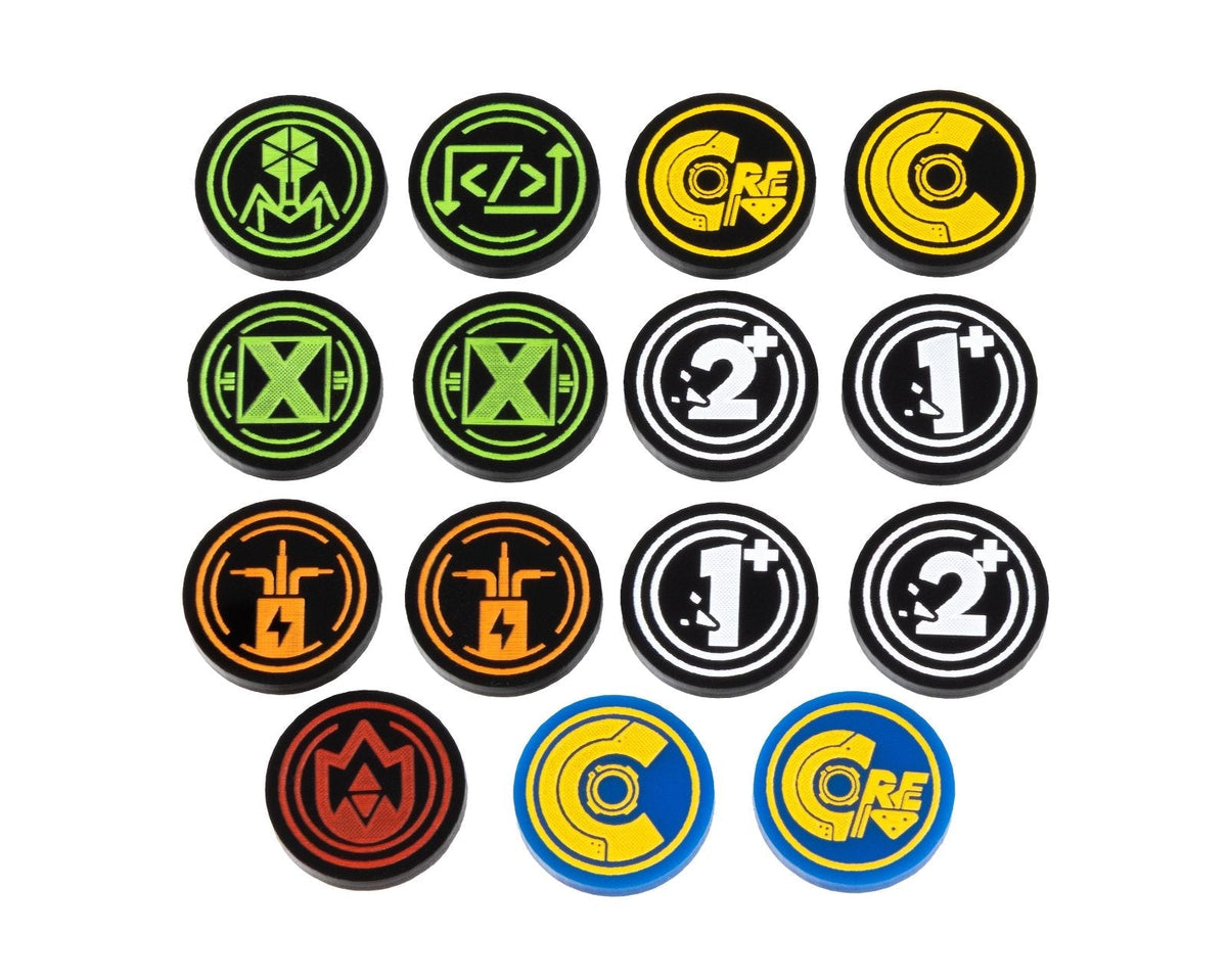 Chrono Core TCG Premium Acrylic Token Set (Preorder)