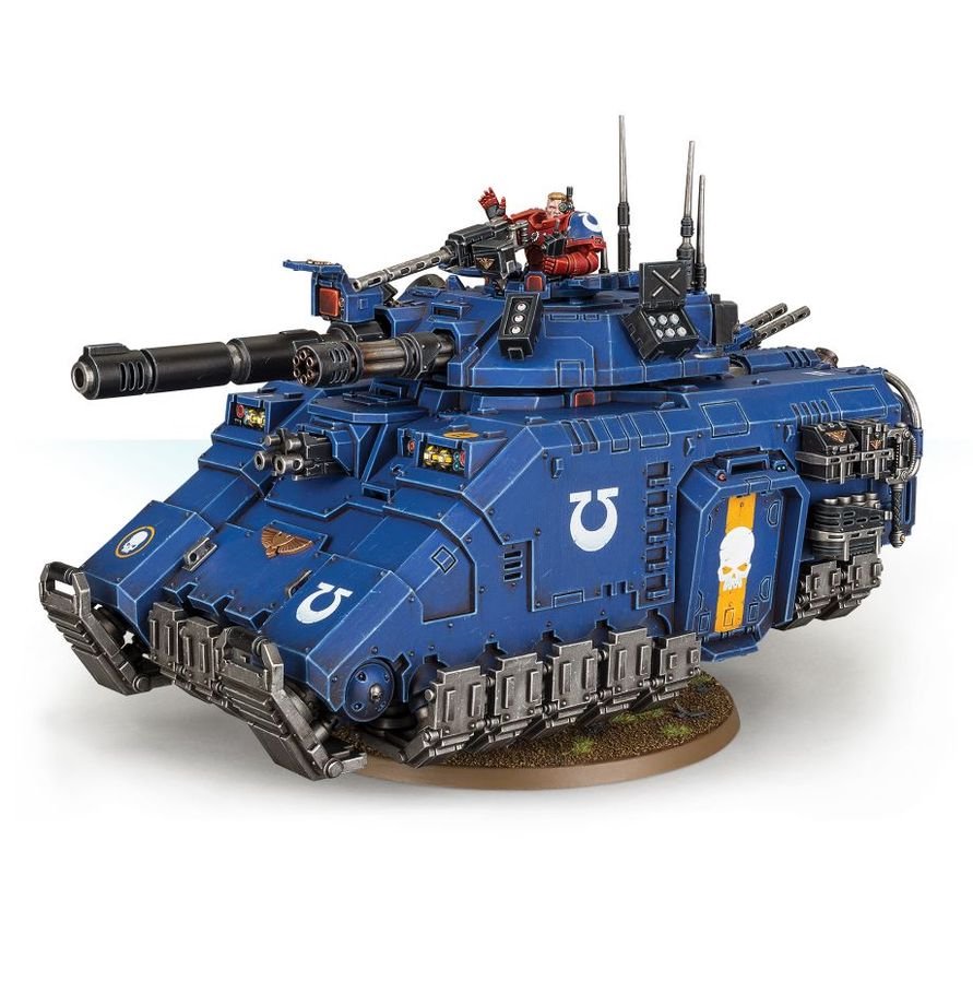 Warhammer 40,000 Space Marines Repulsor Executioner Tank Model Kit – Heavy Laser Destroyer or Macro Plasma Incinerator – Customizable Plastic Vehicle