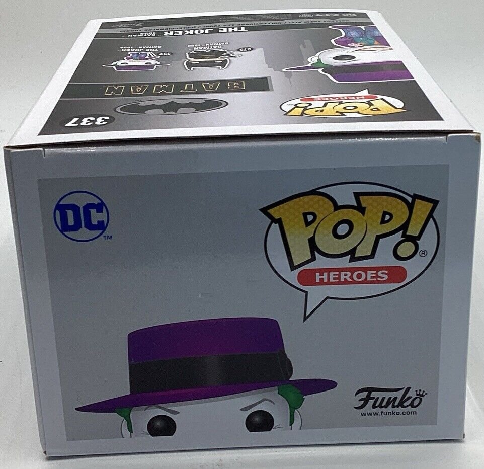 Funko Pop! Vinyl: DC Comics - The Joker Batman 1989 #337