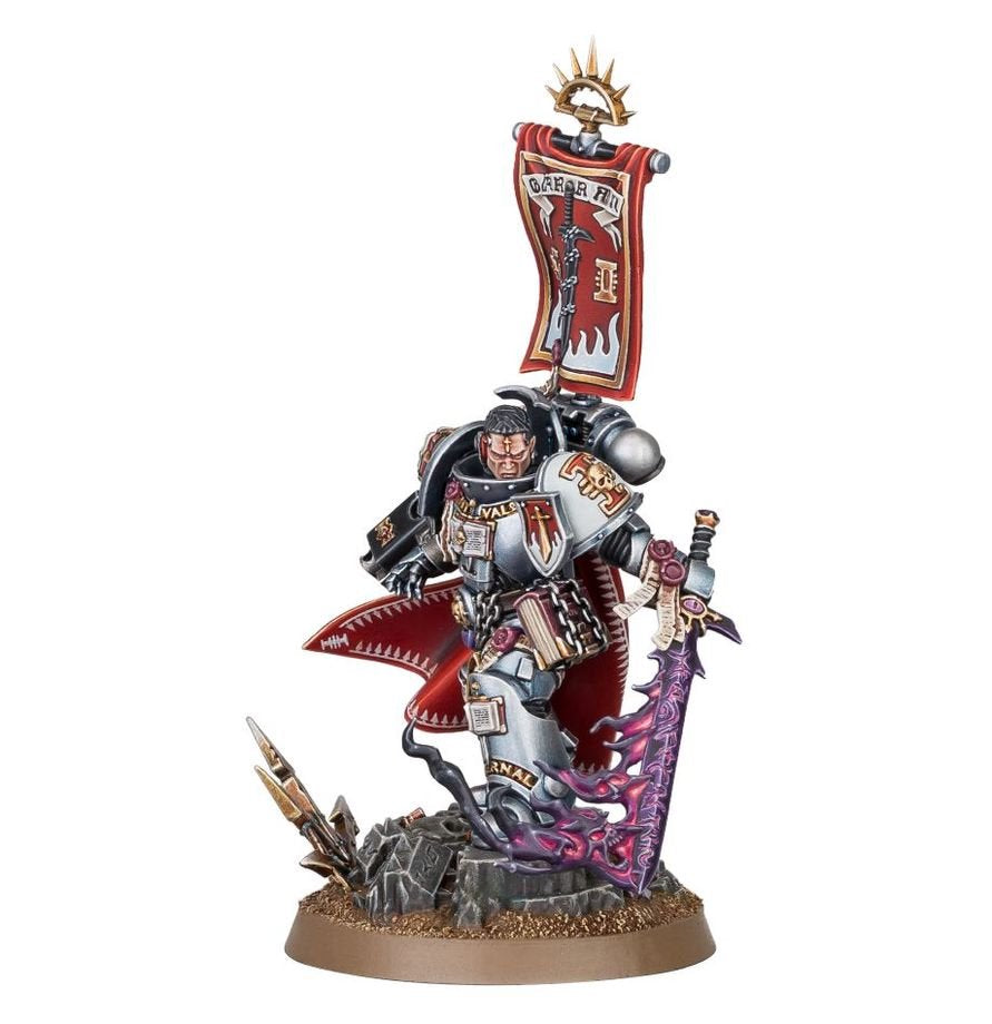 Warhammer 40K Combat Patrol Grey Knights Army Set – 17 Miniatures Including Castellan Crowe, Strike Squad, Brotherhood Terminators & Venerable