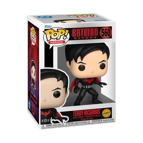 Terry McGinnis #560 Funko Pop! Heroes Batman Beyond - Approx. 4.4" Chase Limited Edition Collectible Vinyl Figure Bundled with Display Box Protector