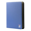 Zion Cases TopLoader 9 Pocket Binder Royal Blue Trading Card Storage Album