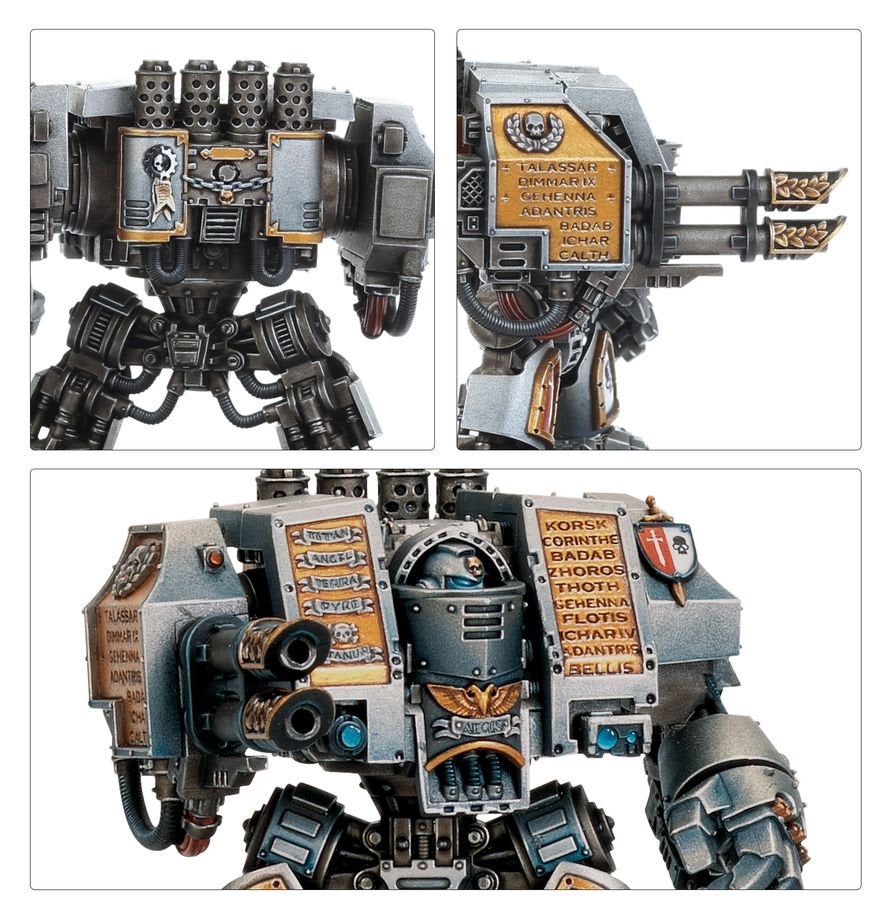 Warhammer 40K Combat Patrol Grey Knights Army Set – 17 Miniatures Including Castellan Crowe, Strike Squad, Brotherhood Terminators & Venerable