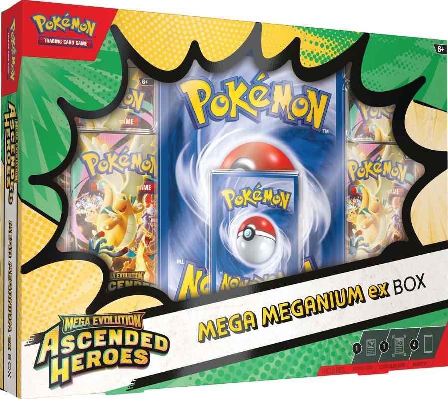 Pokemon TCG Mega Evolutions 2.5 Ascended Heroes Mega Ex Box