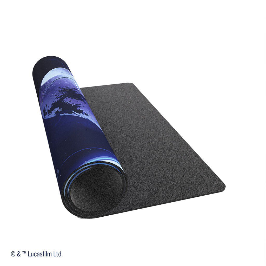 Star Wars Unlimited Prime Game Mat Death Star, 2mm Cushioned Gaming Playmat with Anti-Slip Back, Full-Color Printed Surface for TCG, LCG, Tabletop