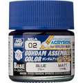 Gundam Assemble Color NGA02 Blue Paint by Mr. Hobby - Acrylic for Gundam Model Kits, HG, PG & Bandai Gundams - Smooth, Vibrant, Fade-Resistant Finish