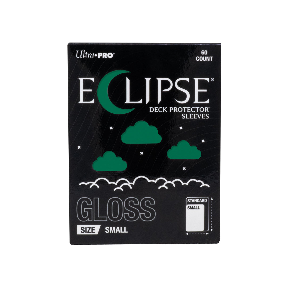 Ultra PRO Eclipse Gloss Small Deck Protector Sleeves Forest Green 60CT – Durable, Split-Resistant Card Sleeves with Smooth Shuffle Feel for