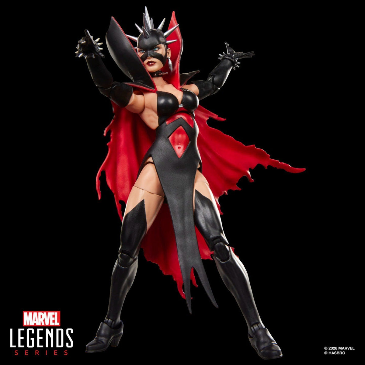 Magic: The Gathering Marvel Super Heroes Malice Sue Storm 6-Inch Action Figure with Exclusive Foil Trading Card, Marvel Legends Collectible Figure