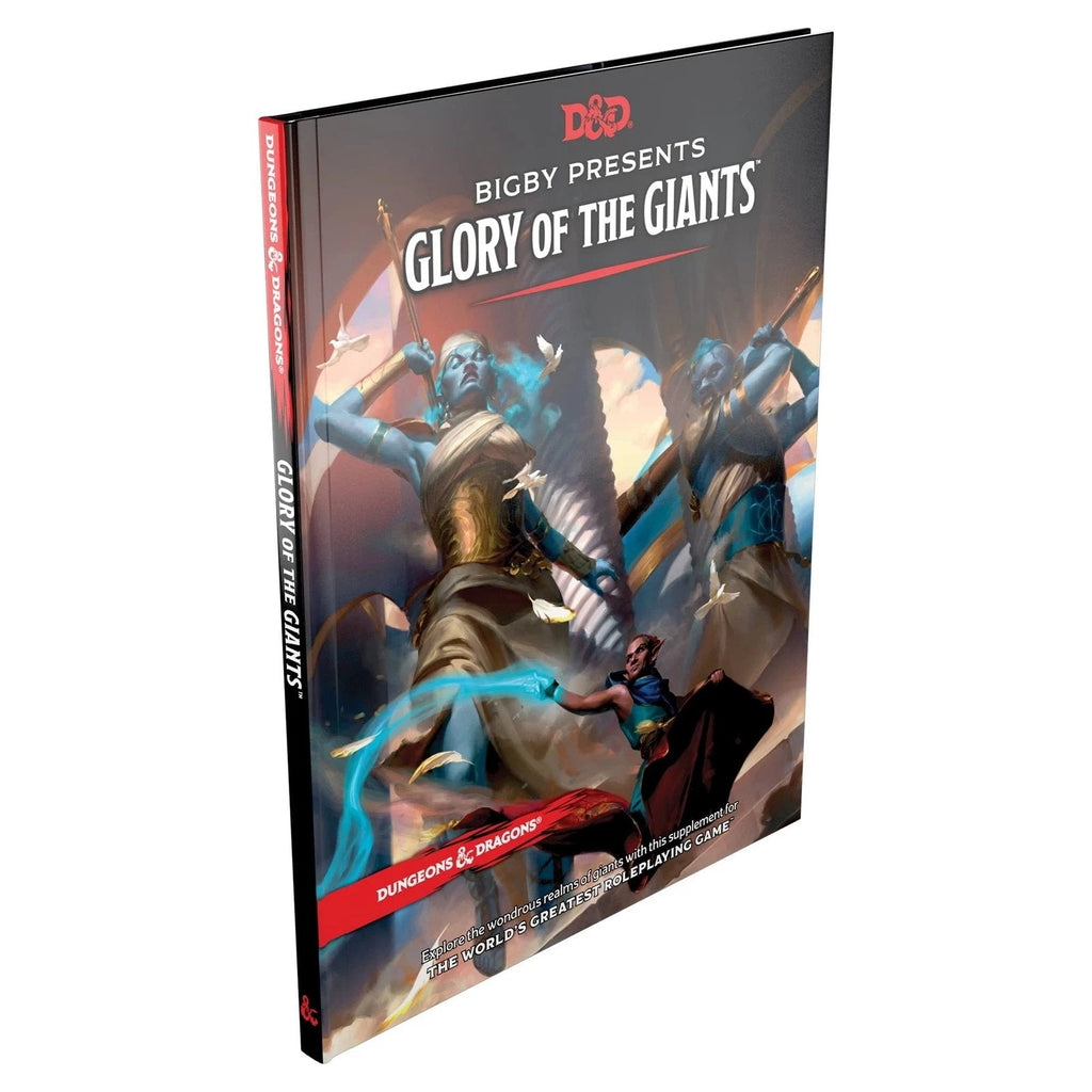 Dungeons & Dragons Bigby Presents Glory of the Giants 5E Sourcebook RPG Hardcover Book