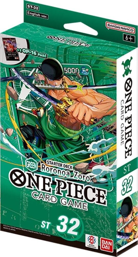 One Piece Card Game Starter Deck ST-32 Green Roronoa Zoro