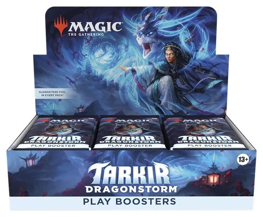 Magic The Gathering: Tarkir Dragonstorm Play Booster Box - MTG Trading Card Game Sealed Pack for Collectors and Competitive Play