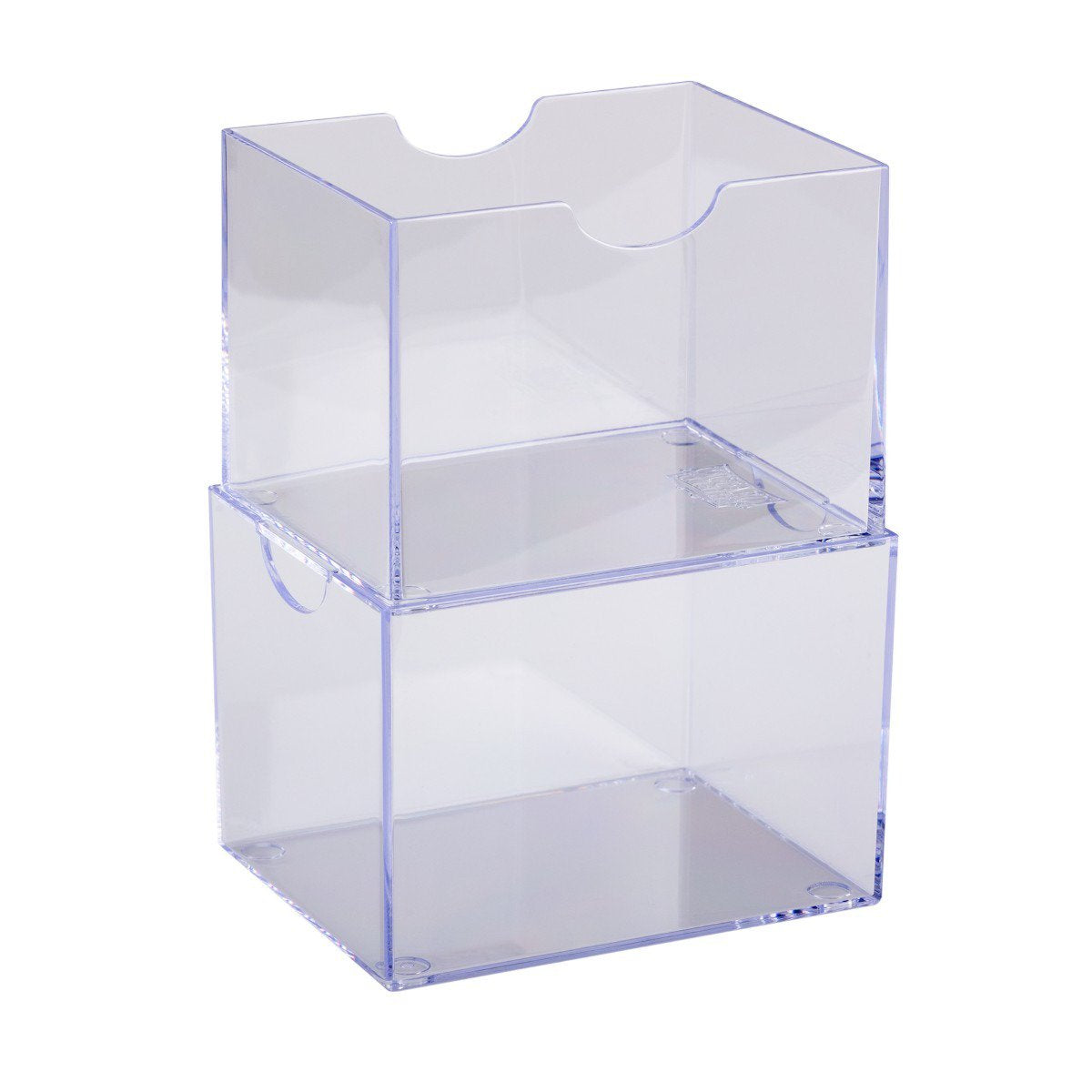 Dragon Shield Strongbox Clear Deck Box for 100+ Double-Sleeved Cards