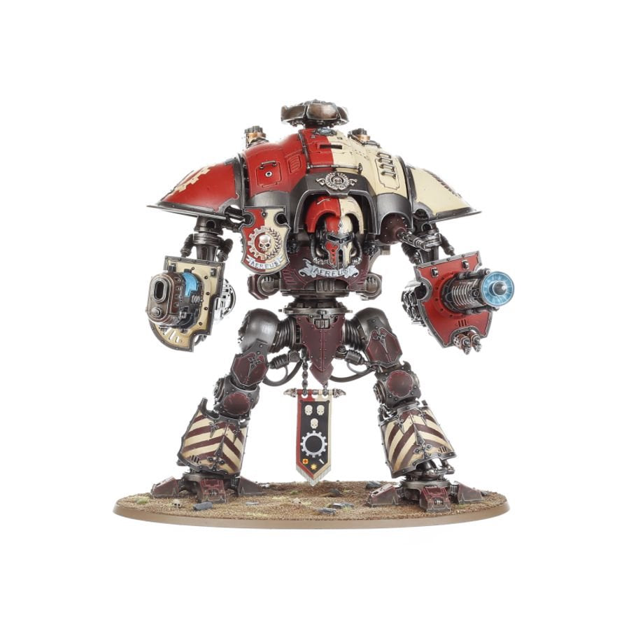 Warhammer 40K Imperial Knights Knight Questoris Model Kit – Multipart Plastic War Machine Figure with 6 Build Configurations for Warhammer 40,000