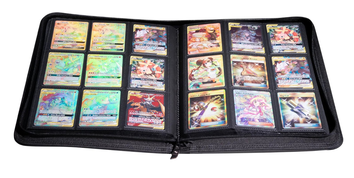 TopDeck 500 Card Trading Card Binder with Zipper Closure