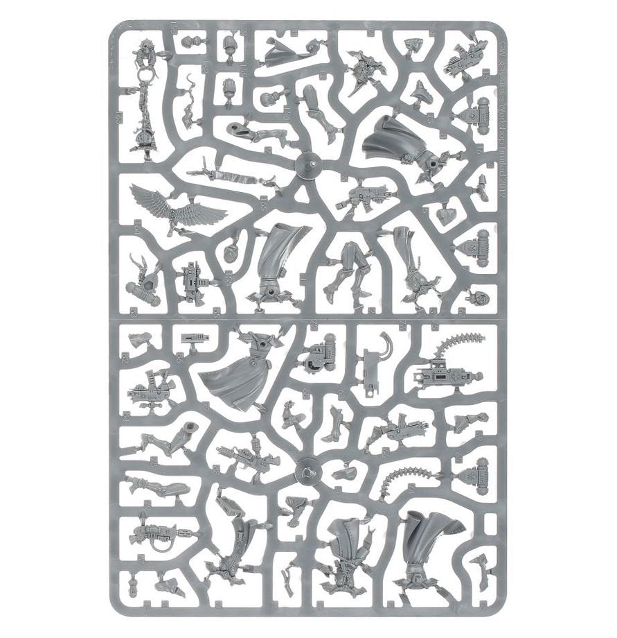 Warhammer 40K Combat Patrol Adepta Sororitas Army Set – 27 Multipart Plastic Miniatures, Sisters of Battle Warhammer 40,000 Starter & Expansion Box