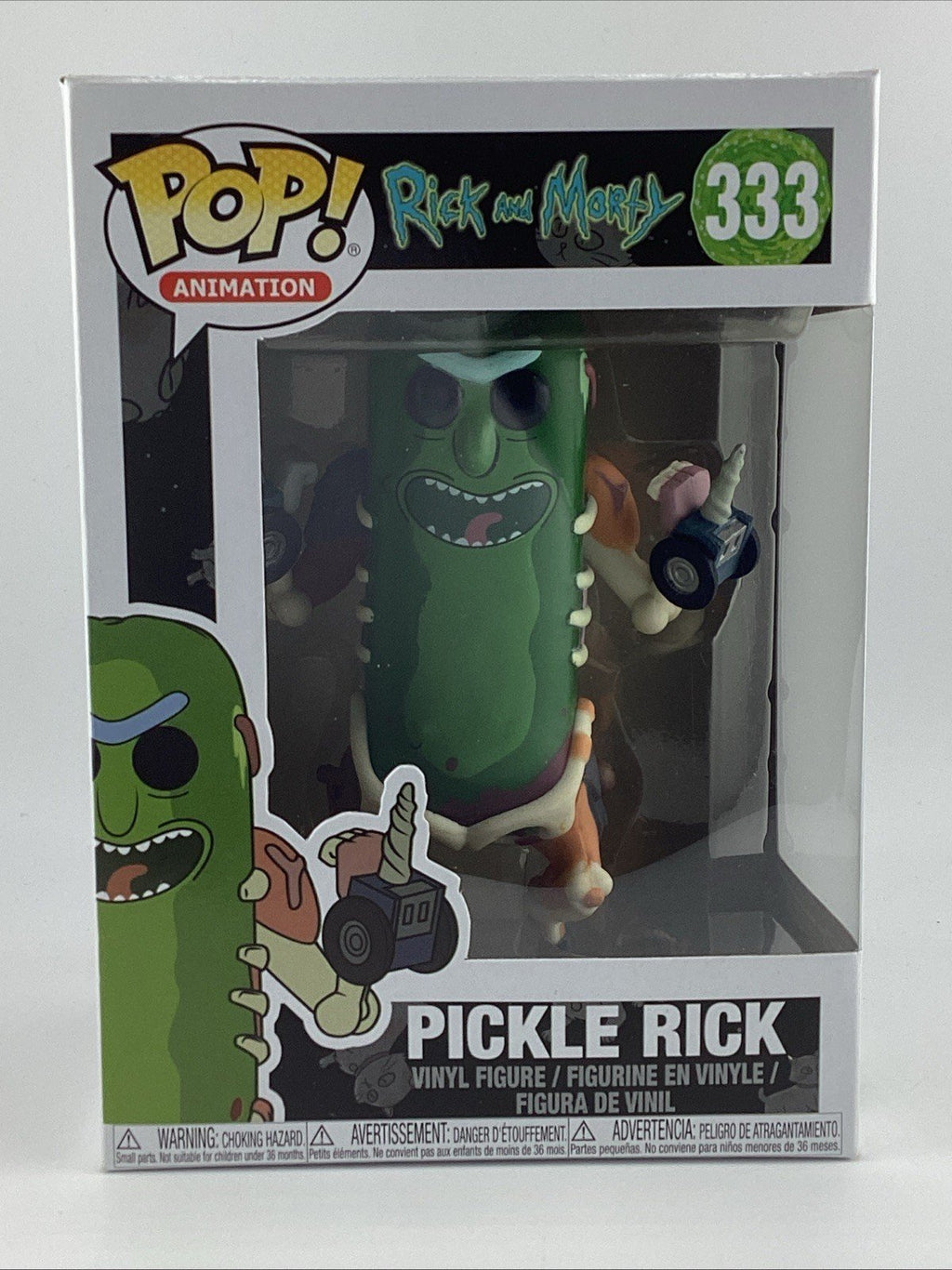 Funko Pop! Vinyl: Rick and Morty - Pickle Rick (Rat Suit) #333
