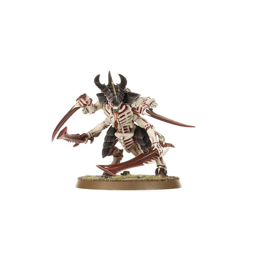 Warhammer 40,000 Tyranids Warriors Miniatures Kit – Build 3 Tyranid Warriors or Tyranid Prime – Customizable Bio-Weapons & Poses – Plastic Tabletop