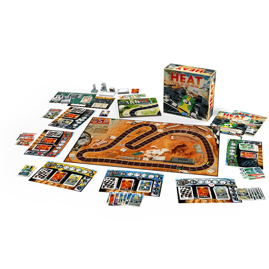 Heat: Pedal to the Metal Board Game