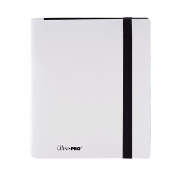 Ultra Pro PRO Binder 4-Pocket – Arctic White | Side-Loading Trading Card Album | Holds 160 Cards | Archival Safe & Acid-Free