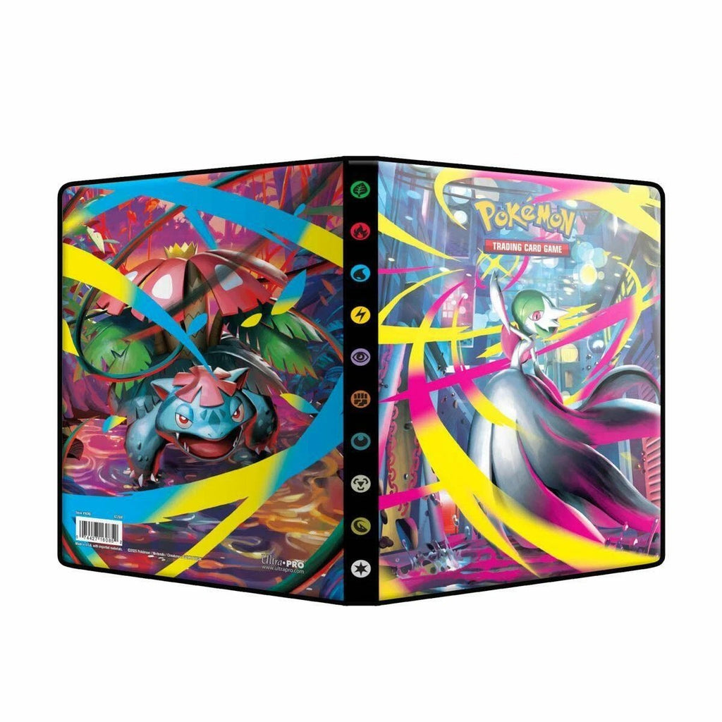 Ultra Pro Pokemon TCG Scarlet Violet Mega Evolution 4 Pocket Card Portfolio Album Binder