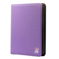 Zion Cases TopLoader 9 Pocket Binder Purple Trading Card Storage Album