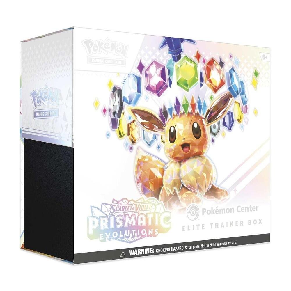 Pokémon TCG Scarlet & Violet Pokémon Center Prismatic Evolutions Elite Trainer Box (ETB)
