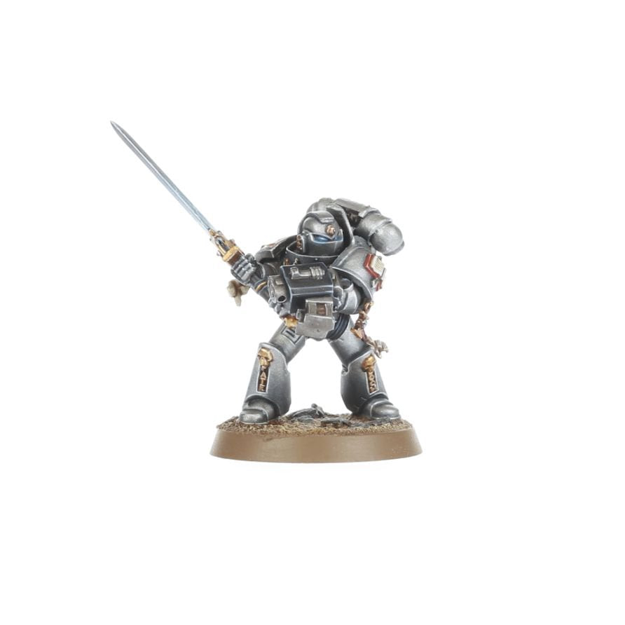 Warhammer 40K Combat Patrol Grey Knights Army Set – 17 Miniatures Including Castellan Crowe, Strike Squad, Brotherhood Terminators & Venerable