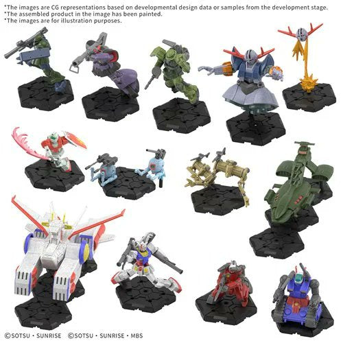 Bandai Hobby Gunpla Gundam Assemble 01 Deluxe Set Model Kit - Mini Gundam Figures, Bandai Gundam Model Kit Anime Model Kits, Gundam Miniatures &
