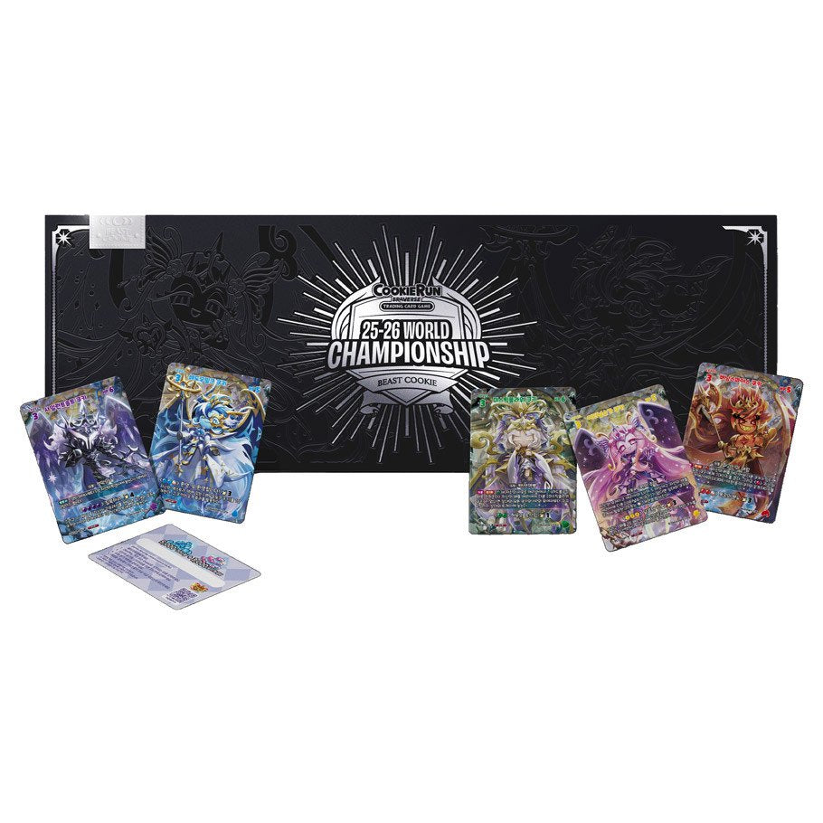CookieRun Beast Cookie Collectible Card Set – Official Cookie Run Braverse TCG Promo Trading Cards, Cookie Run Kingdom Cards Collectibles for Fans and