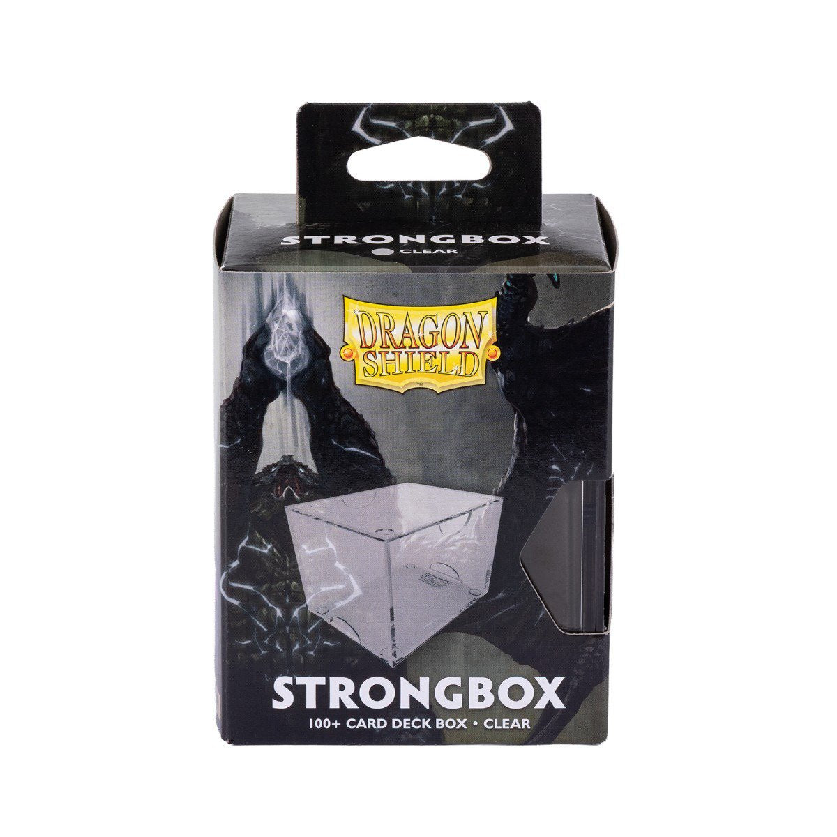 Dragon Shield Strongbox Clear Deck Box for 100+ Double-Sleeved Cards