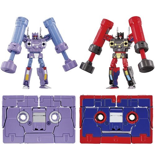 Transformers MPG-21 Rumble and Frenzy Set – Hasbro Takara Tomy Decepticon Figures, Cassette to Robot Conversion, Collectible Action Figures with
