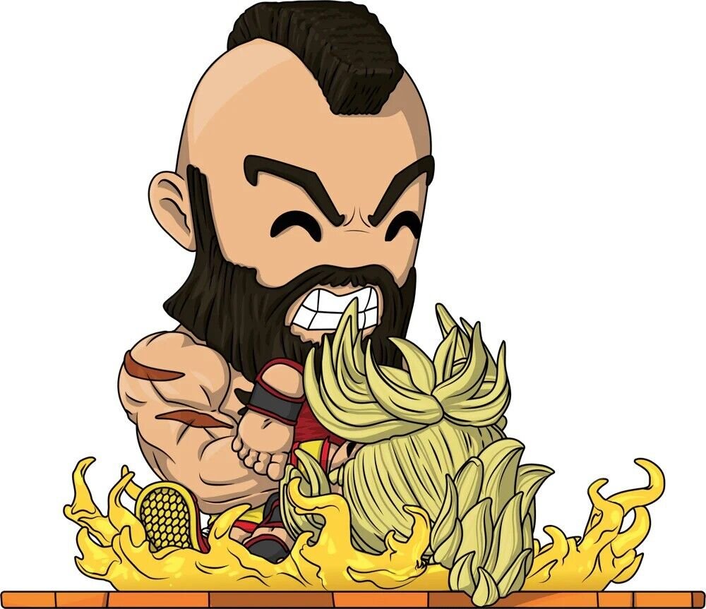 Zangief Youtooz Street Fighter Collection - 5" Collectible Vinyl Figure #5 with Window Display Box