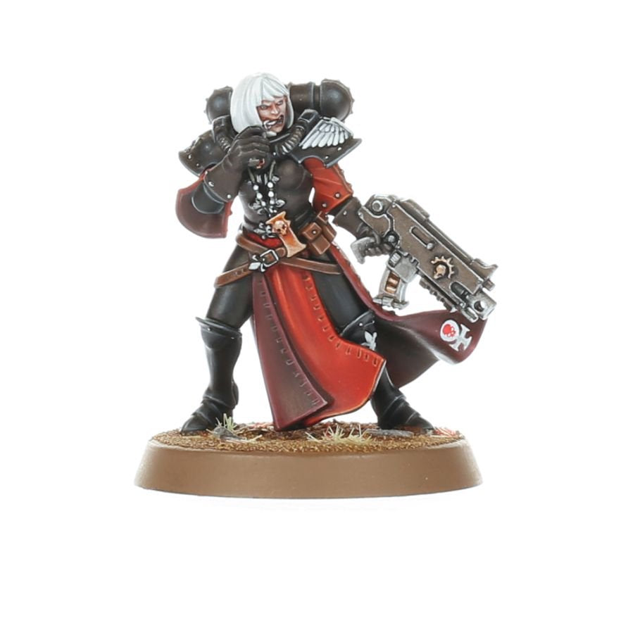 Warhammer 40K Adepta Sororitas Battle Sisters Squad Miniatures Set, Builds 10 Battle Sisters or Dominion Squad, Citadel Plastic Models with Custom