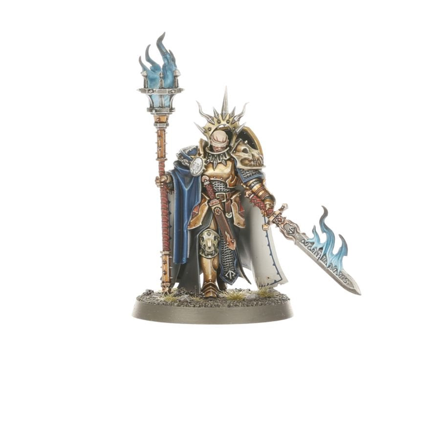 Warhammer Age of Sigmar: Ultimate Starter Set – Spearhead Starter Box with Stormcast Eternals & Skaven, 37 Push-Fit Miniatures, Gaming Mat, Dice &