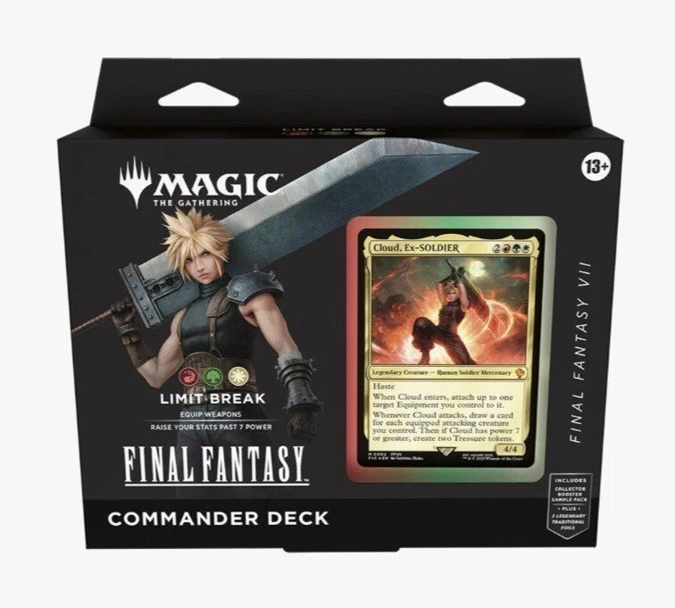 Magic : The Gathering TCG - Commander Deck - Final Fantasy VII Limit Break