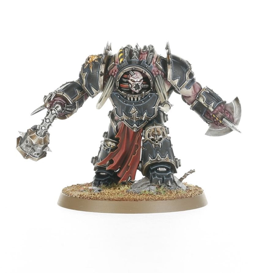 Warhammer 40,000 Chaos Space Marines Mutilators – 3 Multipart Plastic Miniatures with Interchangeable Weapons, Chaos Space Marines Army Unit, Citadel